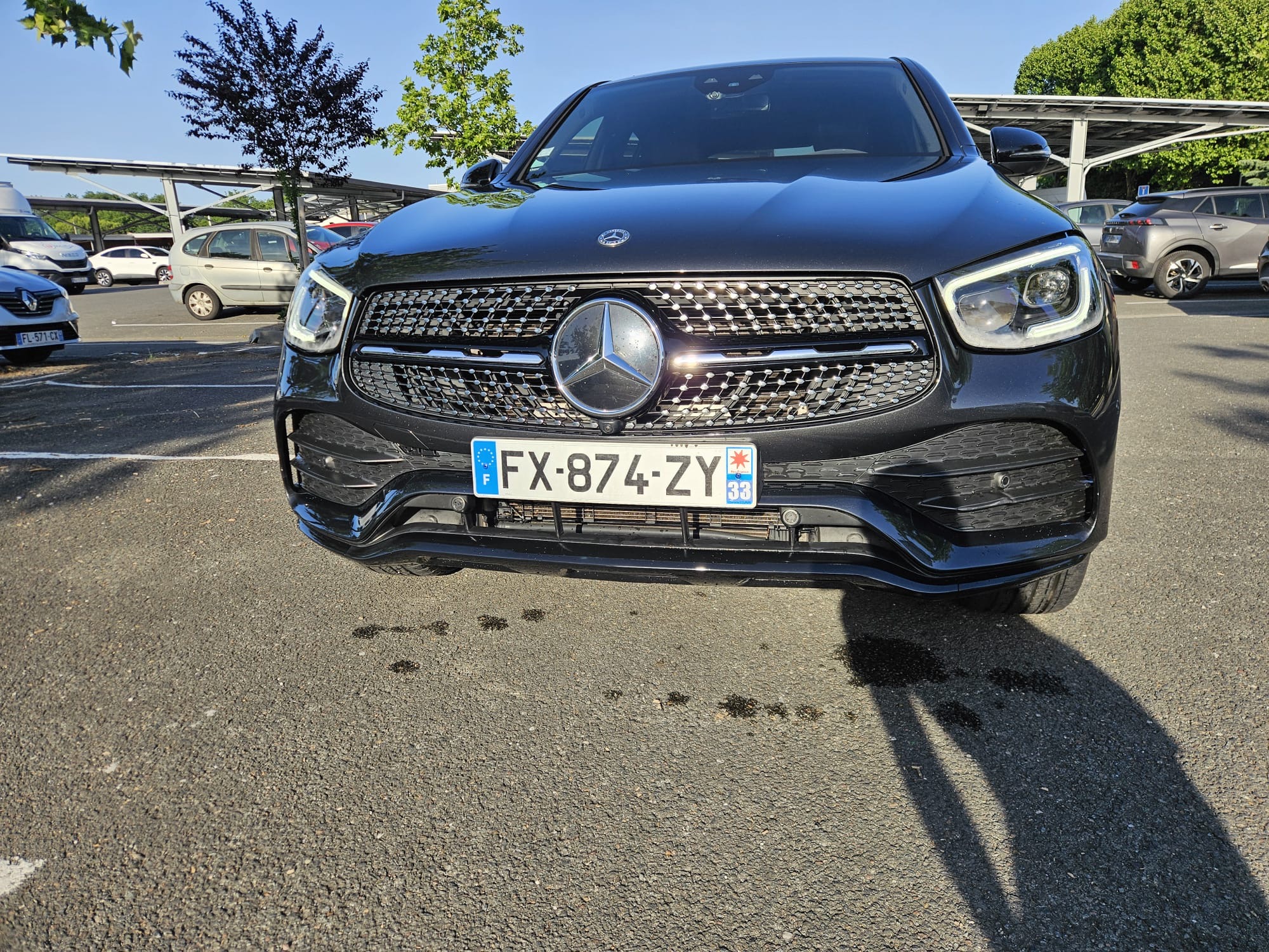 Mercedes- Benz Glc Coupé 300 e AMG Line Hybride Rechargeable 4Matic miniature 2