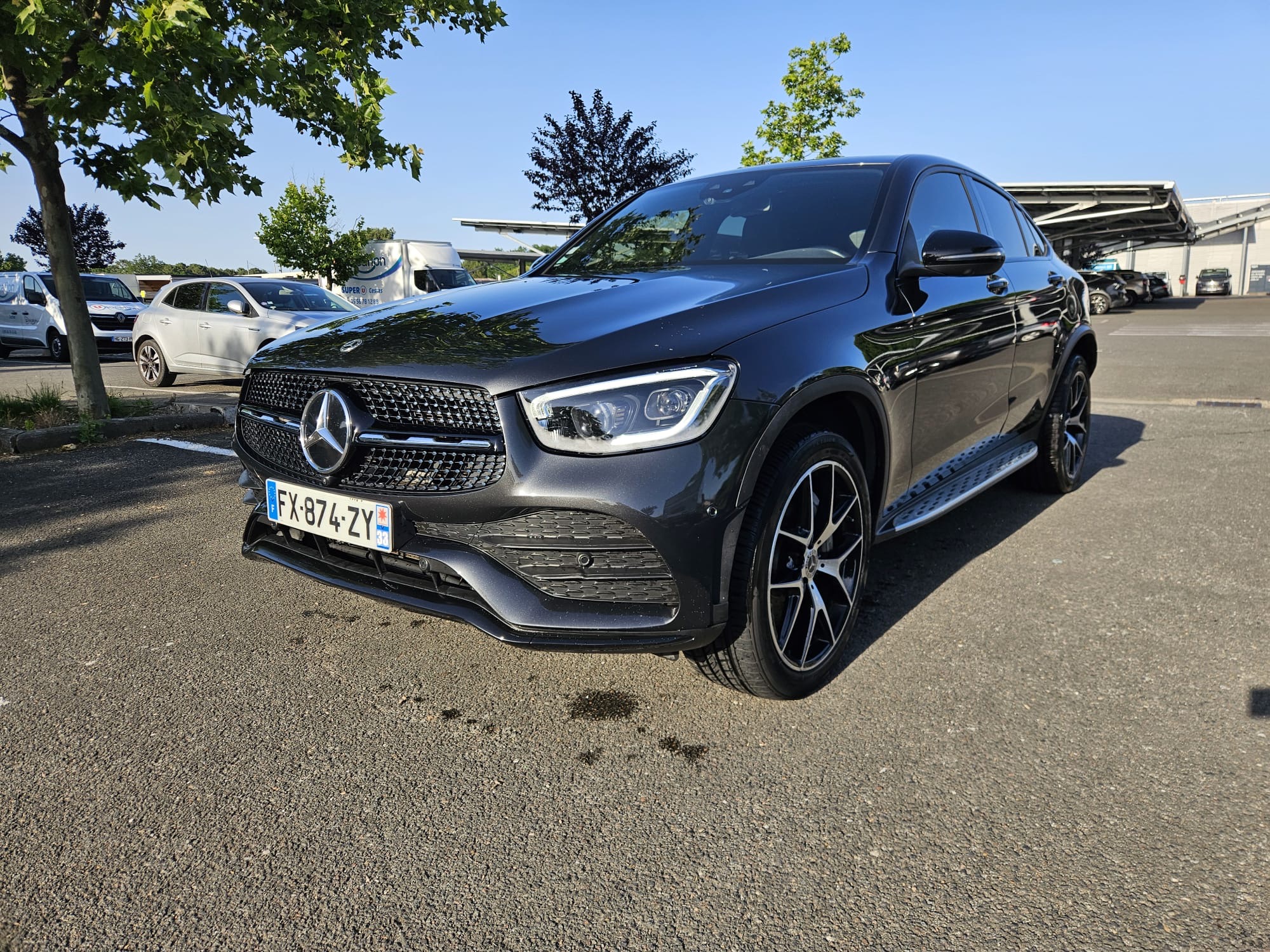 Mercedes- Benz Glc Coupé 300 e AMG Line Hybride Rechargeable 4Matic miniature 3