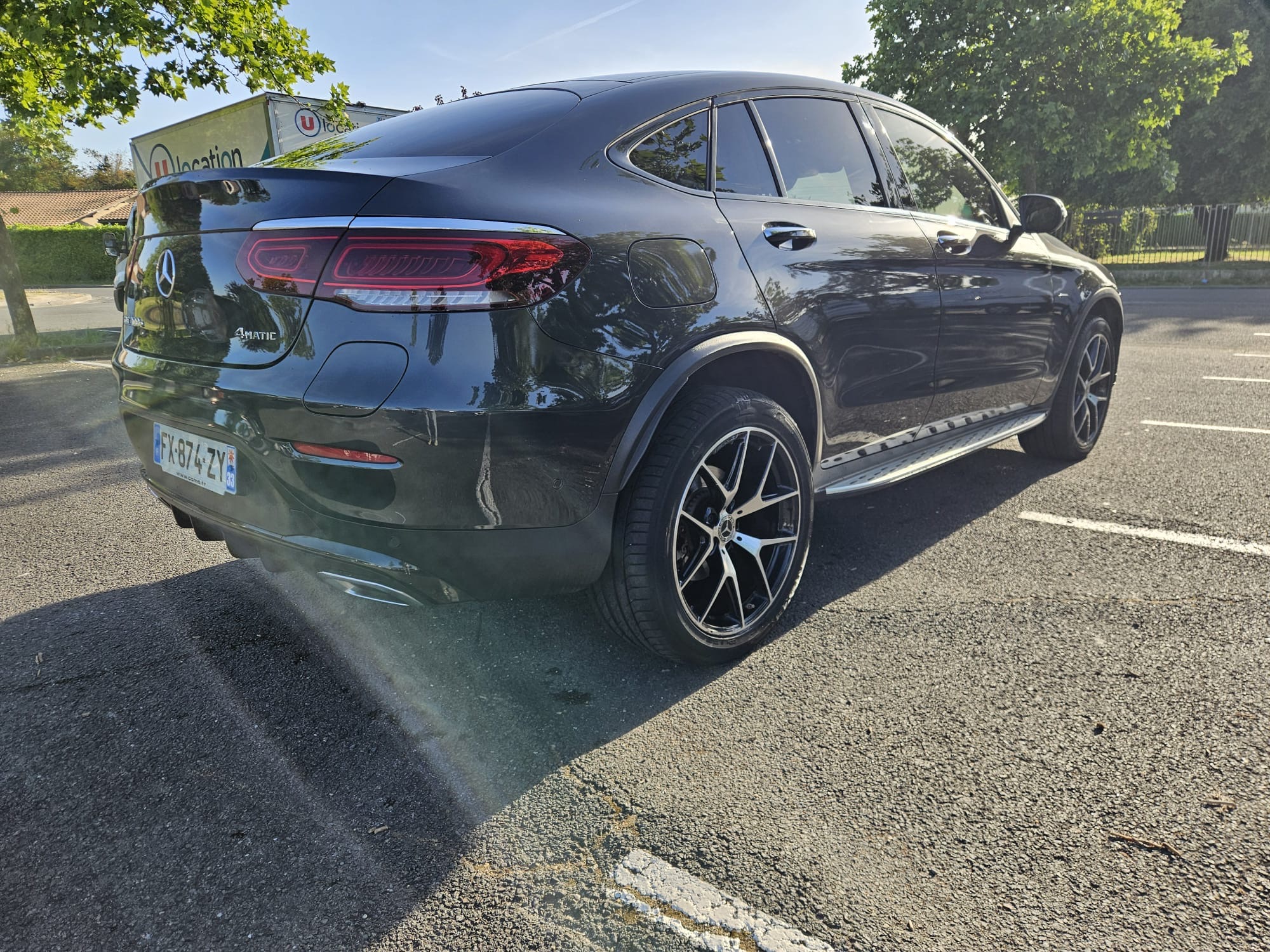 Mercedes- Benz Glc Coupé 300 e AMG Line Hybride Rechargeable 4Matic miniature 4