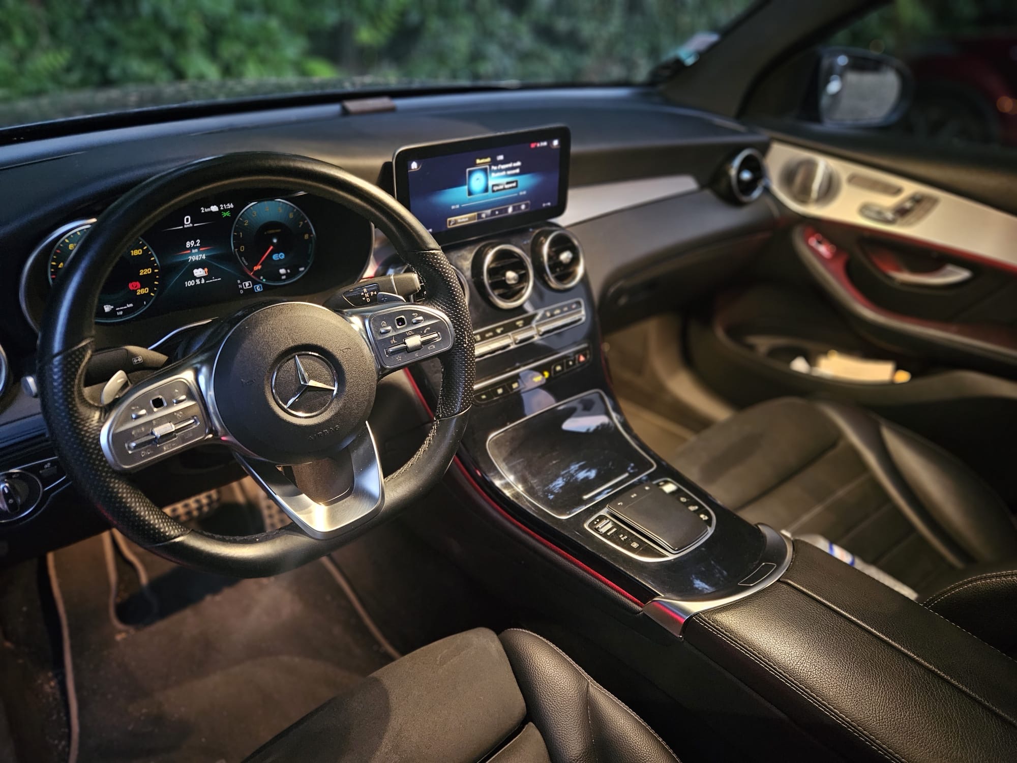 Mercedes- Benz Glc Coupé 300 e AMG Line Hybride Rechargeable 4Matic miniature 10